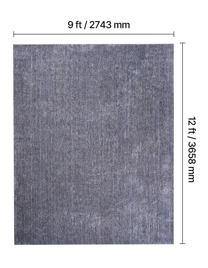 Large Fluffy Living Room Rug 9x12 Soft Thick Non Slip Floor Carpet image 2