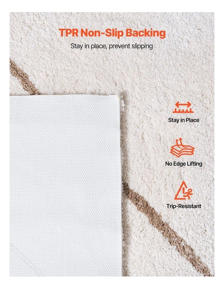 Large Living Room Rug 8x10 Thick Durable Non Slip Soft Floor Carpet image 6