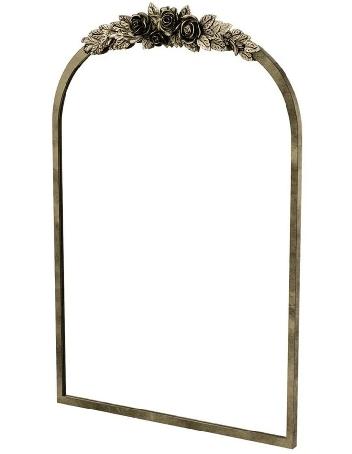 Antique Brass Baroque Mirror for Hallway image 1