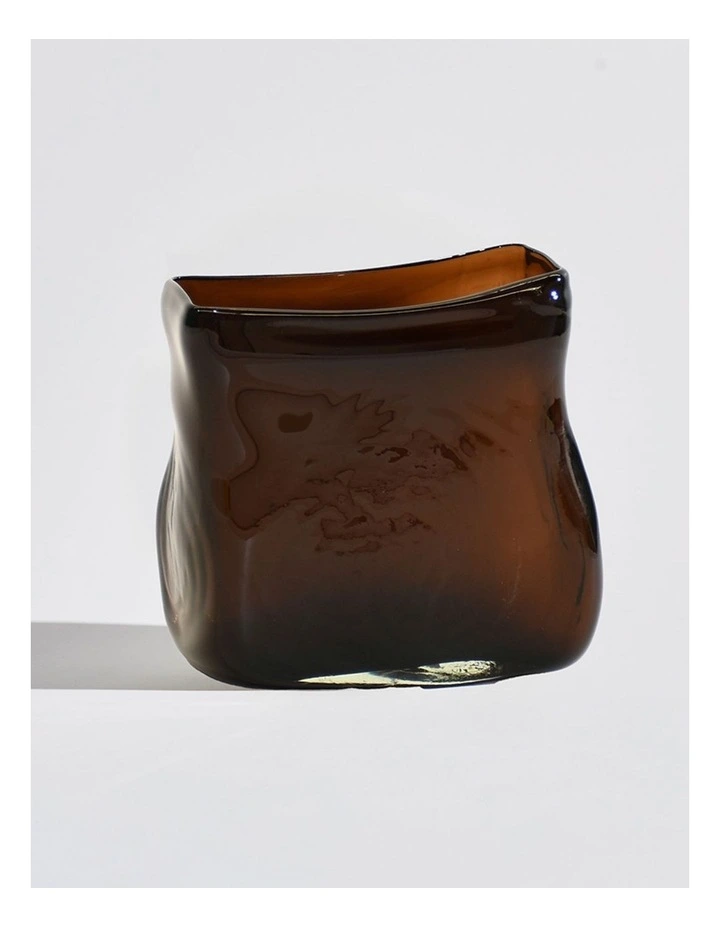 Jaffa Short Amber Vase image 1