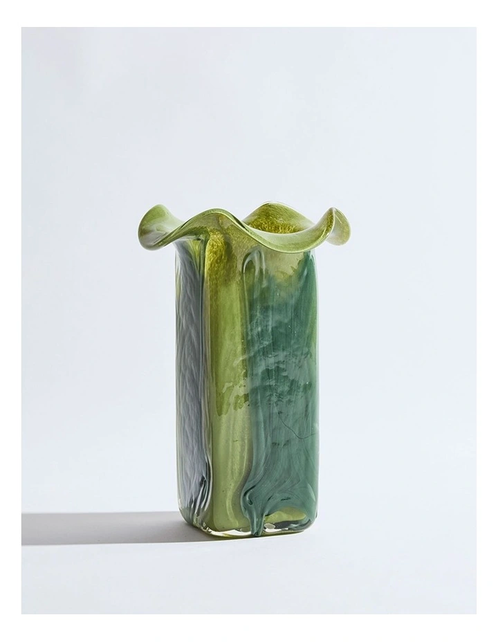 Cubism Green Vase image 1