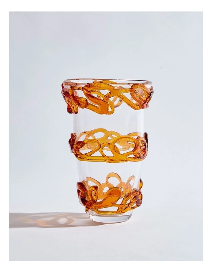 Loop Gold Vase image 1