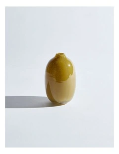 Candy Mini Oval Khaki Vase