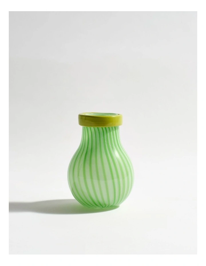 Frances Small Green Vase image 1