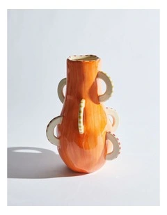 Cabana Large Vase Orange