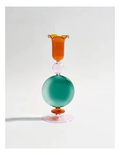 Element Glass Candle Holder Piece