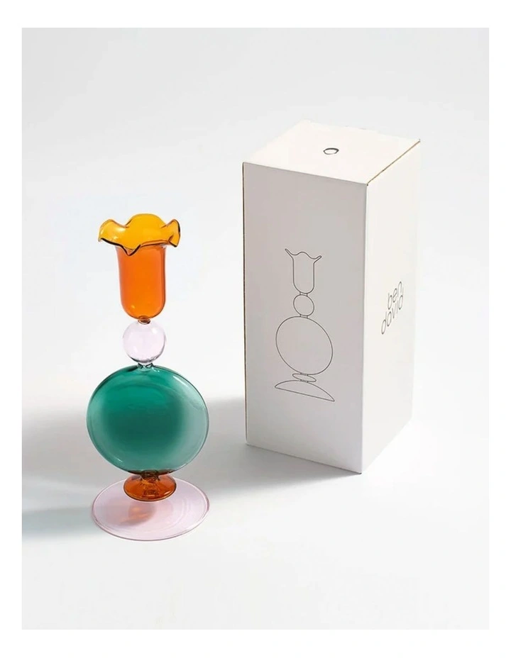 Element Glass Candle Holder Piece image 2