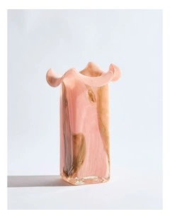 Cubism Salmon Vase