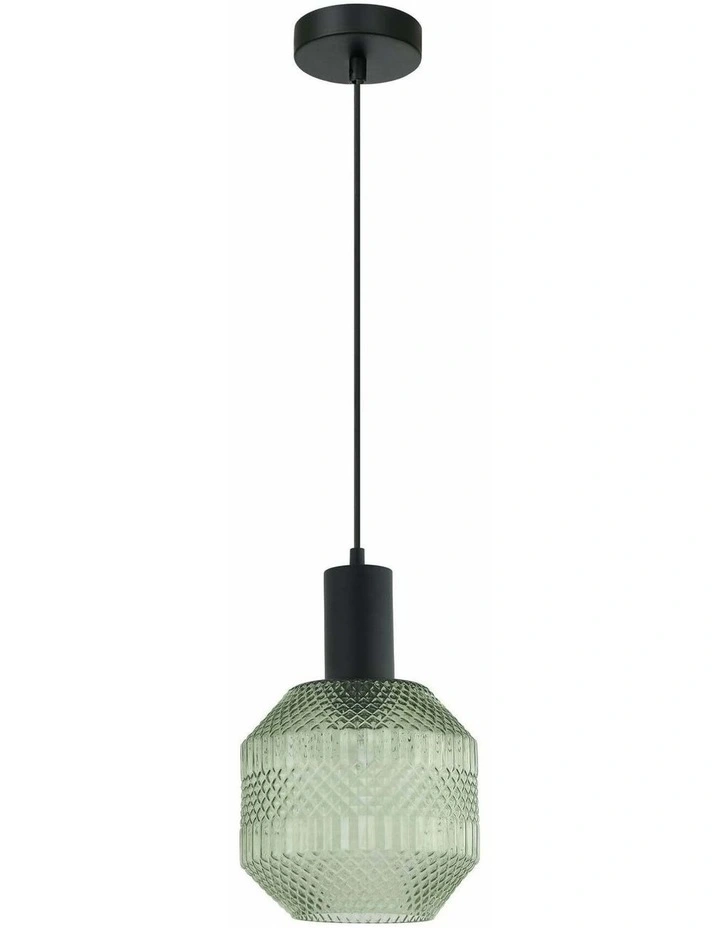Maraca Interior Glass Jar With Quadrilateral Segment Pendant Lights image 2