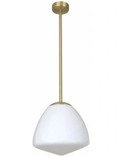 Ciotola Interior Tipped Medium Dome Frosted Glass Pendant Lights