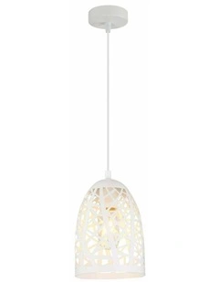 Escama Interior Iron Cage Ellipse Pendant Lights