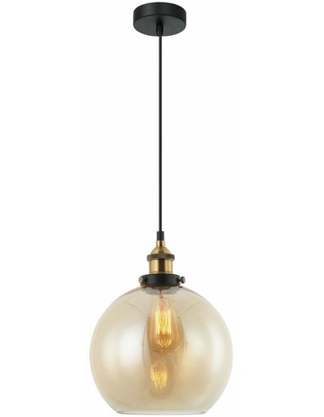 Amber Glass & Antique Brass Highlight colour