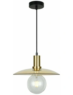 Chapeau Interior Glass Coolie Large Pendant Lights