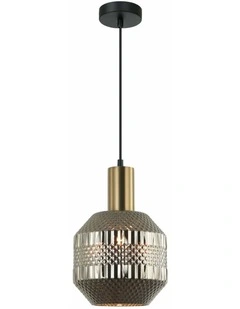 Maraca Interior Glass Jar With Quadrilateral Segment Pendant Lights