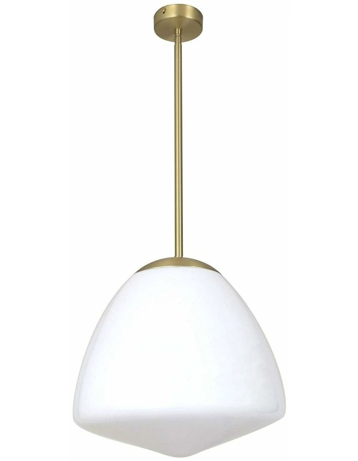 Ciotola Interior Tipped Large Dome Frosted Glass Pendant Lights image 1