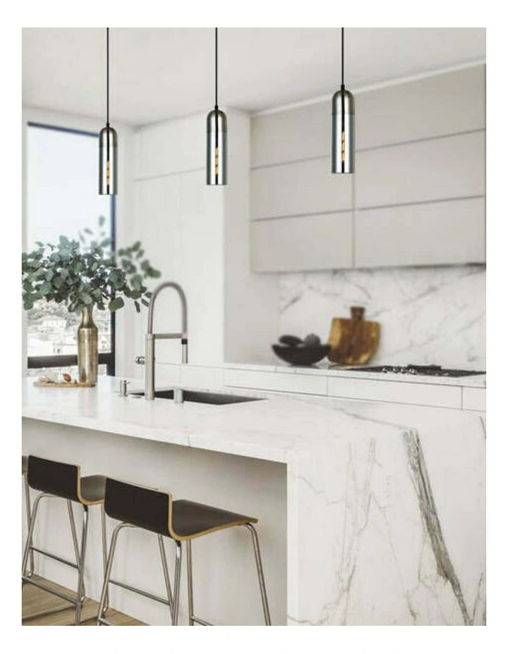 Pastille Interior Round Top Cylinder Glass Pendant Lights image 3