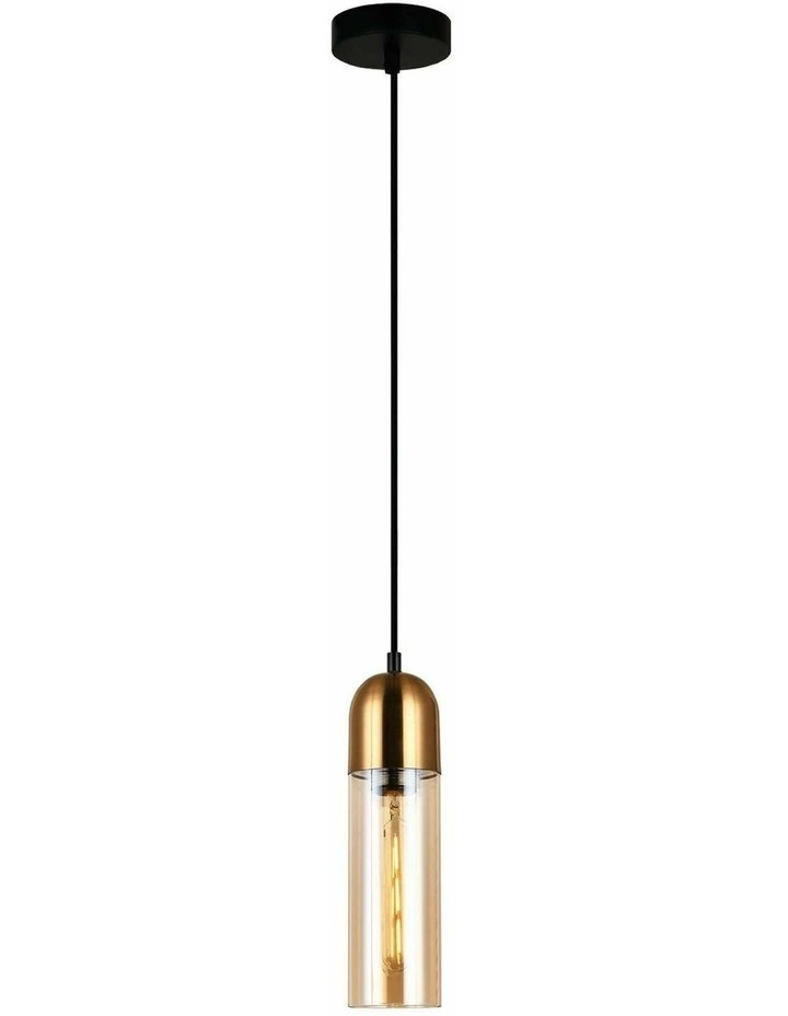 Pastille Interior Round Top Cylinder Glass Pendant Lights image 1