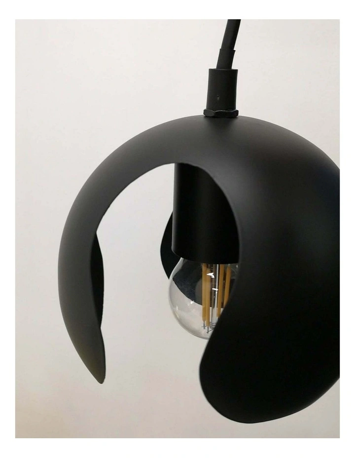 Vaina Minimalist Scandinavian Interior Small Iron Dome Shape Pendant Lights image 2