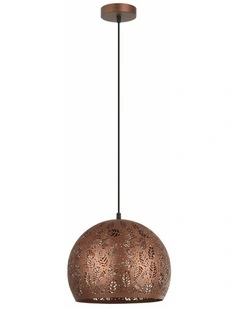 Botanica Bohemian Embossed Dome Shape Pendant Lights
