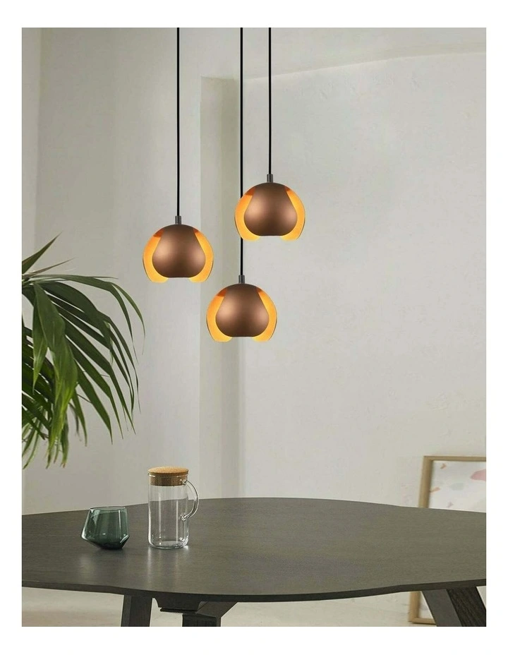 Vaina Minimalist Scandinavian Interior Small Iron Dome Shape Pendant Lights image 2