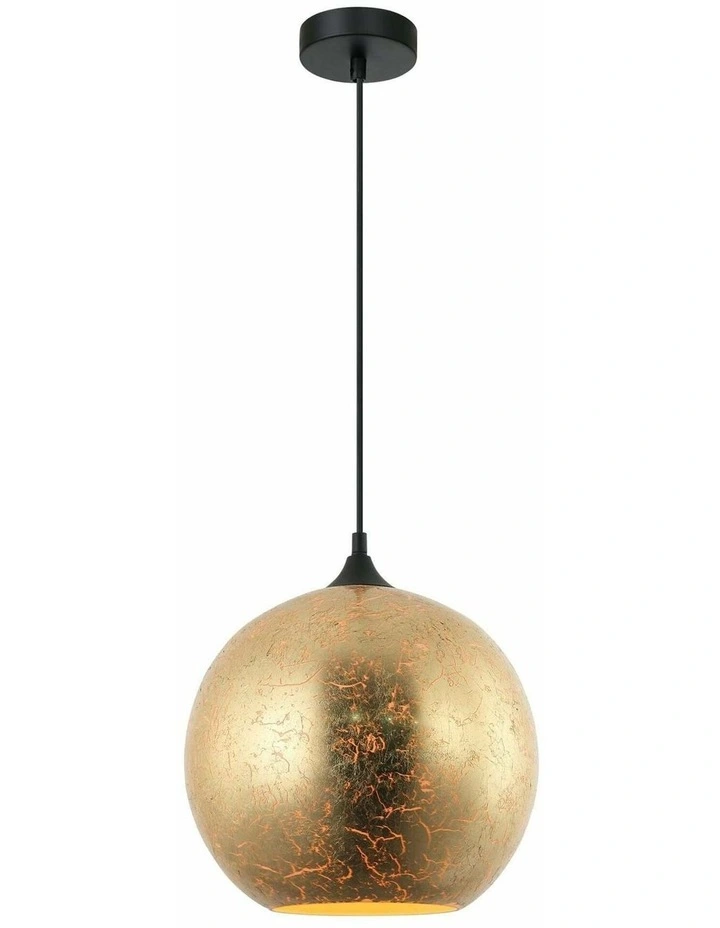 Roche Interior Wine Glass Shape Matte Gold / Chrome Glass Pendant Lights image 1