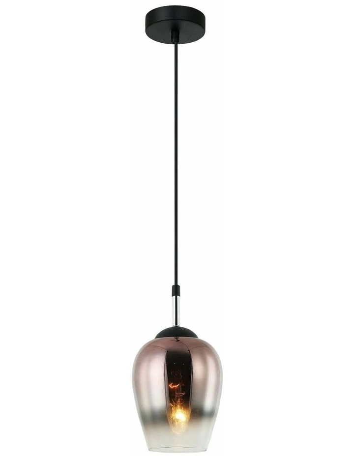 Vinum Interior Wine Glass Shape Colour Fading Effect Glass Pendant Lights image 1