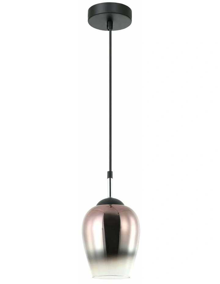 Vinum Interior Wine Glass Shape Colour Fading Effect Glass Pendant Lights image 2