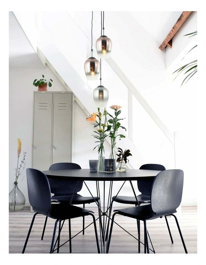 Vinum Interior Wine Glass Shape Colour Fading Effect Glass Pendant Lights image 4