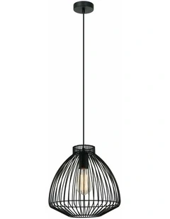 Manu Modern Interior Cone (Concave) Wire Cage Pendant Lights