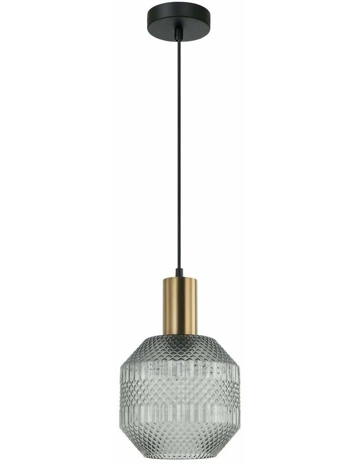 Maraca Interior Glass Jar With Quadrilateral Segment Pendant Lights image 2