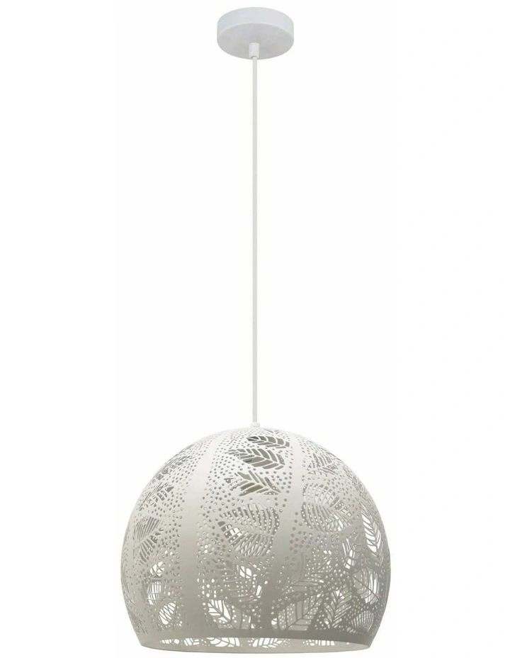 Botanica Bohemian Embossed Dome Shape Pendant Lights image 1