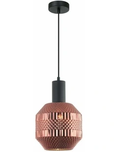 Maraca Interior Glass Jar With Quadrilateral Segment Pendant Lights