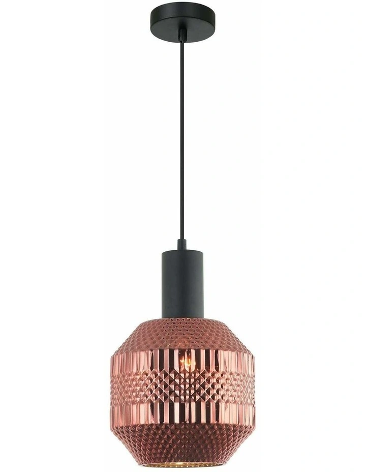 Maraca Interior Glass Jar With Quadrilateral Segment Pendant Lights image 1