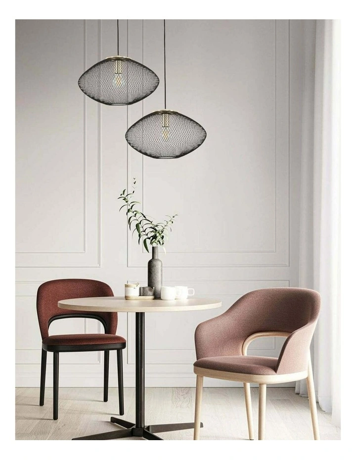Golpe Modern Interior Small Oval Stainless Steel Pendant Lights image 2