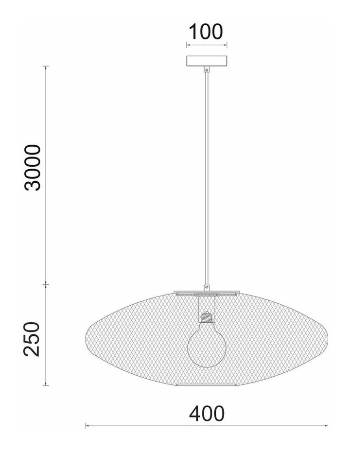 Golpe Modern Interior Small Oval Stainless Steel Pendant Lights image 3