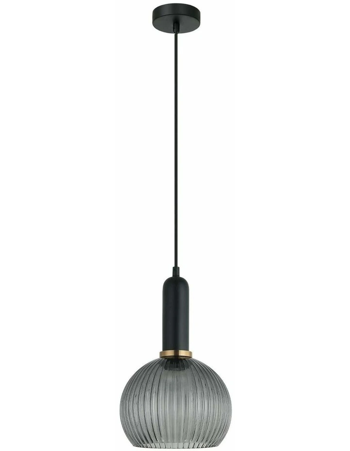 Vintaj Interior Wine Glass Shape Ribbed Glass Pendant Lights image 2