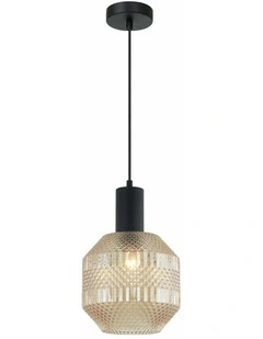 Maraca Interior Glass Jar With Quadrilateral Segment Pendant Lights