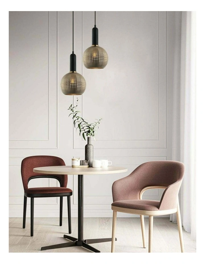 Pelto Modern Interior Wine Glass Segmented Glass Pendant Lights image 3