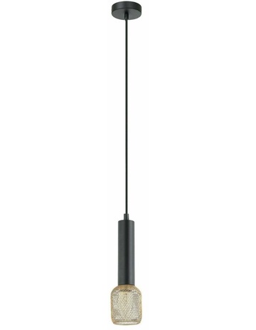 Matte Black with Brass Mesh colour