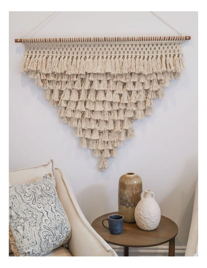 Fab Habitat Andreta Handcrafted Macram Wall Hanging image 2