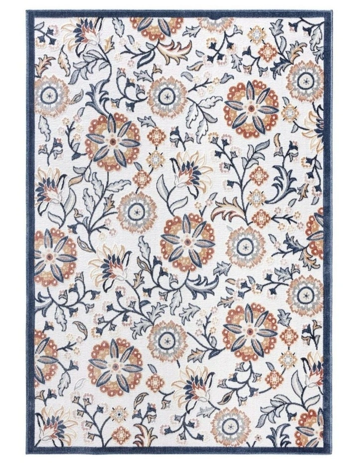 Fab Habitat Namsai Floral Indoor Outdoor Rug in Multicolour image 1