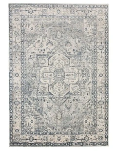 Fab Habitat Samsun Traditional Distrssed Rug