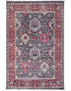 Fab Habitat Gilgit Traditional Nonslip Rug in Multicolour