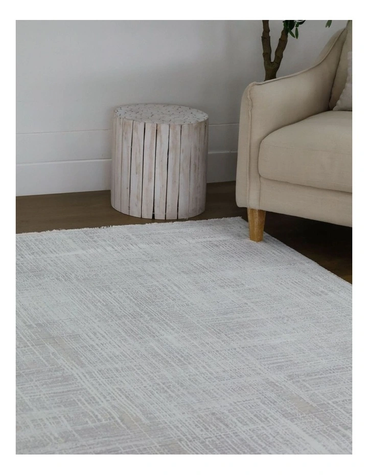 Fab Habitat Amadeus Modern Distressed Rug in Grey image 2