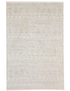 Fab Habitat Erika Distressed Rug in Grey