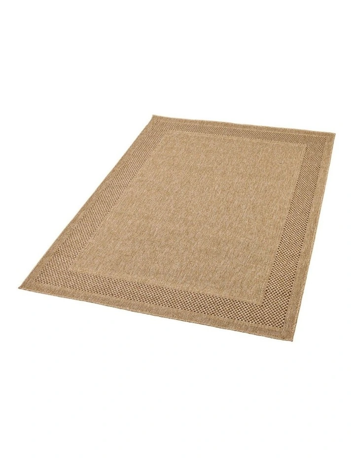 Fab Habitat Akita Indoor Outdoor Rug in Black and Natural image 3