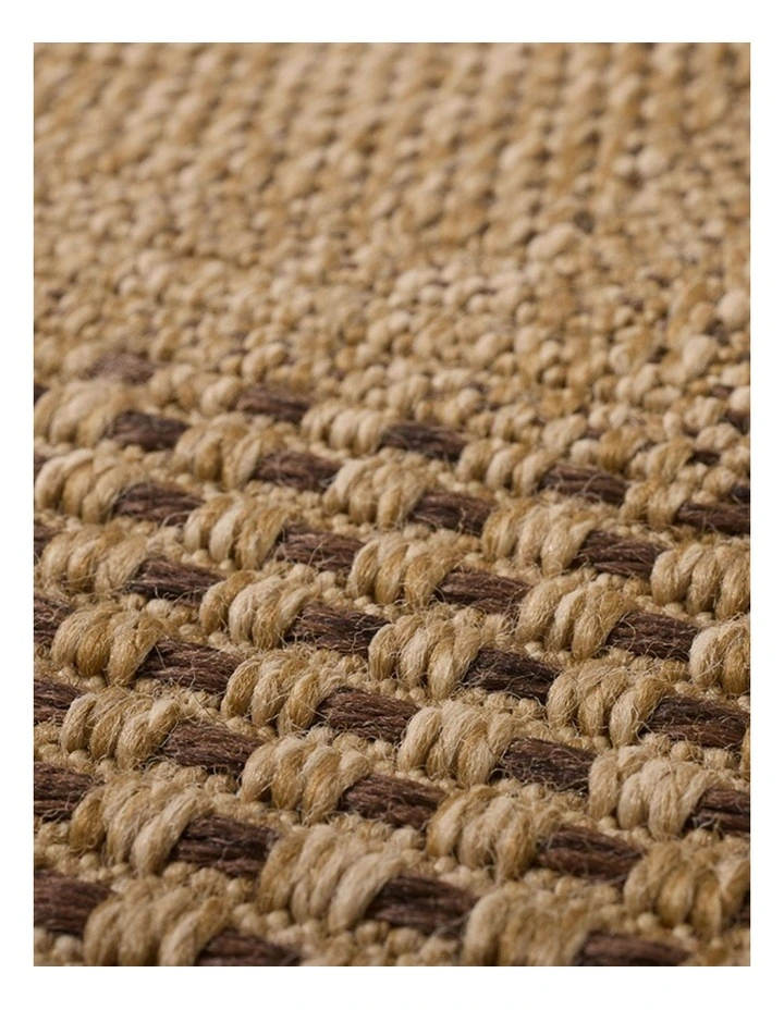 Fab Habitat Akita Indoor Outdoor Rug in Black and Natural image 4