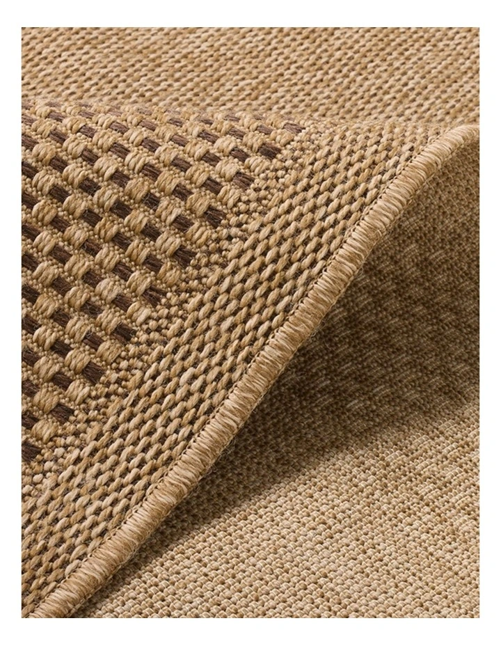 Fab Habitat Akita Indoor Outdoor Rug in Black and Natural image 5