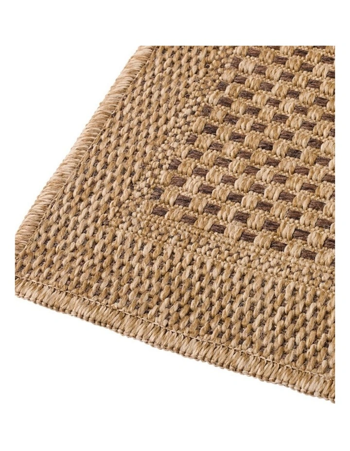 Fab Habitat Akita Indoor Outdoor Rug in Black and Natural image 6