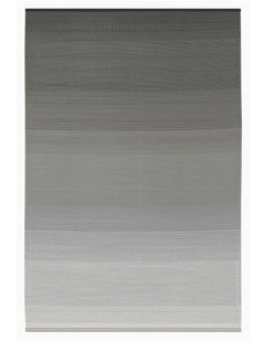 Fab Habitat Big Sur Modern Recycled Plastic Outdoor Rug in Ash Grey